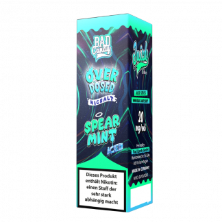 Bad Candy Liquids - Juicd - Overdosed Spearmint - Nikotinsalz Liquid 20 mg/ml 10er Packung