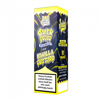 Bad Candy Liquids - Juicd - Overdosed Vanilla Custard - Nikotinsalz Liquid 10 mg/ml 10er Packung