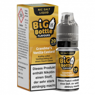 Big Bottle - Grandma's Vanilla Custard - Nikotinsalz Liquid 20 mg/ml