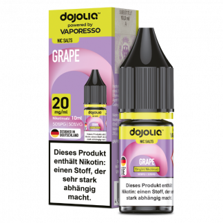 Vaporesso - Dojoliq - Grape - Nikotinsalz Liquid 20 mg/ml 10er Packung