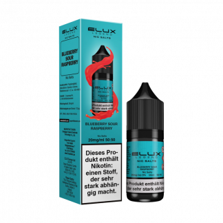 Elux - Blueberry Sour Raspberry - Nikotinsalz Liquid 20 mg/ml 10er Packung