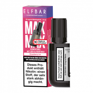 Elfbar - Max Refill Container - Strawberry Ice 20 mg/ml 10er Packung