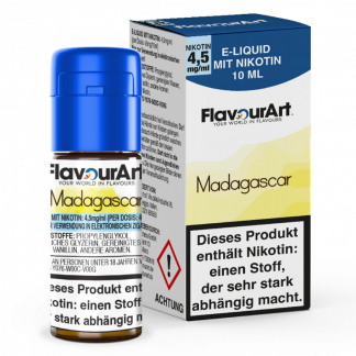 FlavourArt - Madagascar E-Zigaretten Liquid 4,5 mg/ml 15er Packung