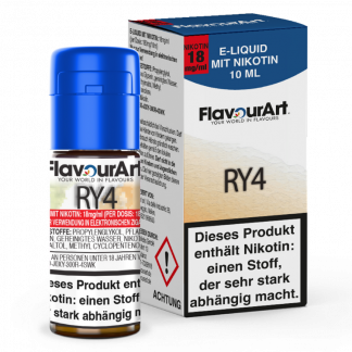 FlavourArt - RY4 E-Zigaretten Liquid 18 mg/ml 15er Packung