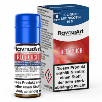 FlavourArt - Red Touch E-Zigaretten Liquid 9 mg/ml 15er Packung