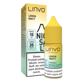 Linvo - Lemon Minty - Nikotinsalz Liquid 20 mg/ml 10er Packung