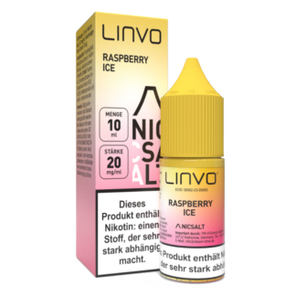 Linvo - Raspberry Ice - Nikotinsalz Liquid 20 mg/ml