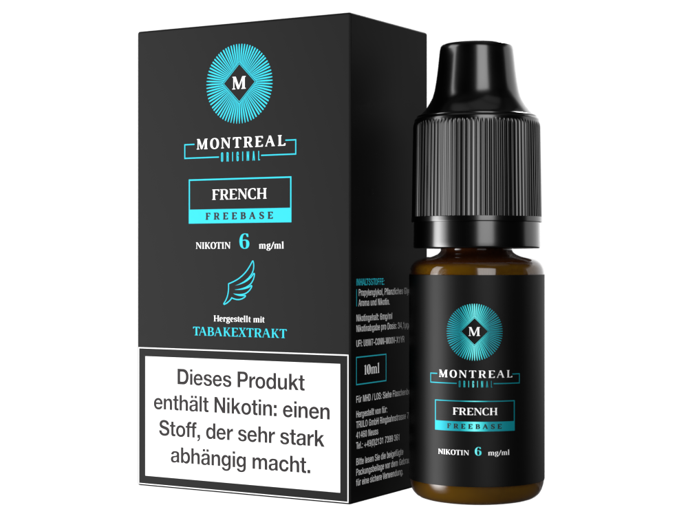 Montreal Original - French E-Zigaretten Liquid 6 mg/ml