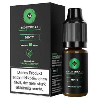 Montreal Original - Minty - Nikotinsalz Liquid 10 mg/ml 5er Packung