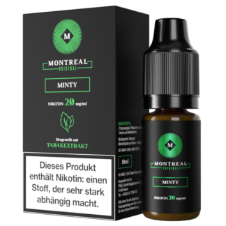 Montreal Original - Minty - Nikotinsalz Liquid 20 mg/ml