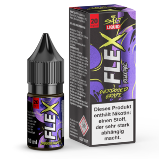 Revoltage - FLEX - Overdosed Grape - Nikotinsalz Liquid 20 mg/ml 15er Packung
