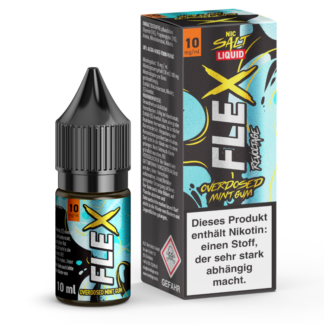 Revoltage - FLEX - Overdosed Mint Gum - Nikotinsalz Liquid 10 mg/ml 15er Packung