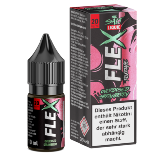 Revoltage - FLEX - Overdosed Strawberry - Nikotinsalz Liquid 20 mg/ml 15er Packung