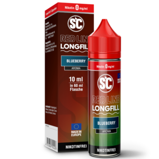SC - Red Line - Aroma Blueberry 10 ml 10er Packung