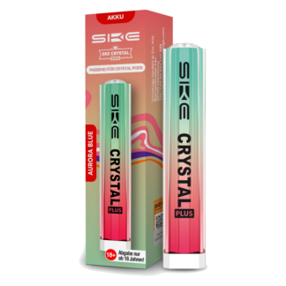 SKE - Crystal Plus Akku 400 mAh aurora-blau 10er Packung