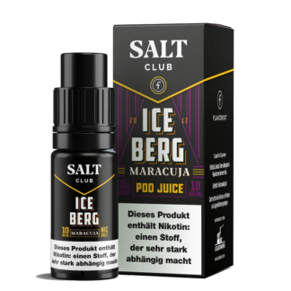 Salt Club - Flavorist Iceberg - Maracuja - Nikotinsalz Liquid 20 mg/ml 10er Packung
