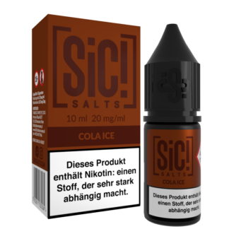 SiC! Salts - Cola Ice - Nikotinsalz Liquid 20 mg/ml 5er Packung