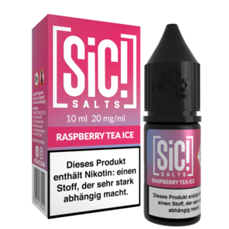 SiC! Salts - Raspberry Tea Ice - Nikotinsalz Liquid 20 mg/ml 5er Packung