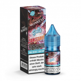 Twelve Monkeys - Iced - Sanctuary - Nikotinsalz Liquid 20 mg/ml 10er Packung