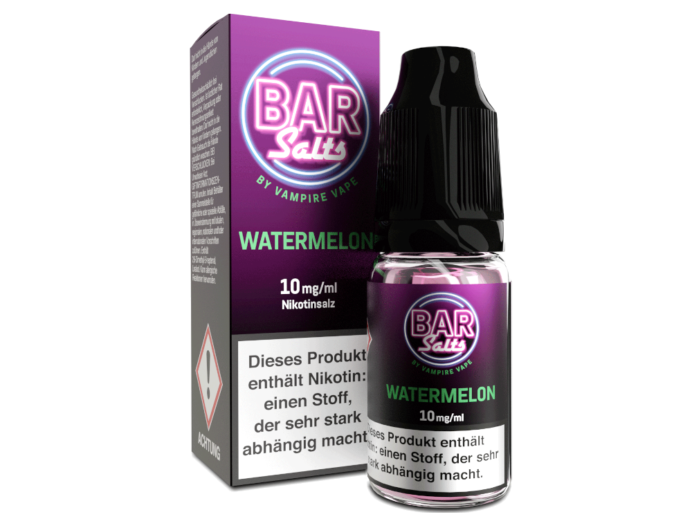 Vampire Vape - Bar Salts - Watermelon - Nikotinsalz Liquid 10 mg/ml