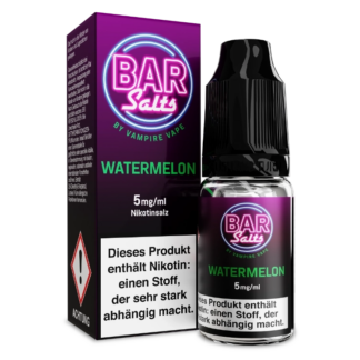 Vampire Vape - Bar Salts - Watermelon - Nikotinsalz Liquid 5 mg/ml