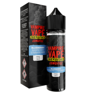 Vampire Vape - Overdosed - Aroma Blueberry Raspberry Strawberry 10 ml 10er Packung