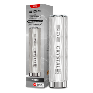 SKE - Crystal Plus MAX Akku 850 mAh weiß