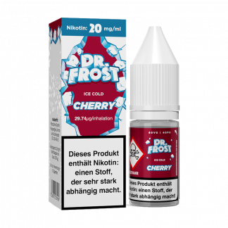 Dr. Frost - Ice Cold - Cherry - Nikotinsalz Liquid 20 mg/ml 10er Packung