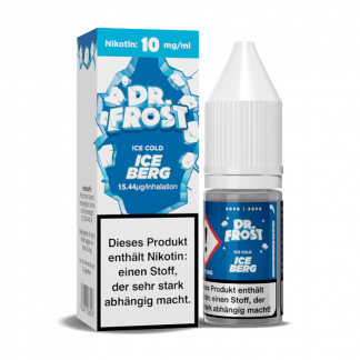Dr. Frost - Ice Cold - Iceberg - Nikotinsalz Liquid 10 mg/ml 10er Packung
