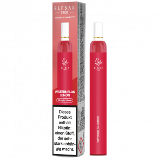 Elfbar - T600 Einweg E-Zigarette - Watermelon Lemon 20 mg/ml