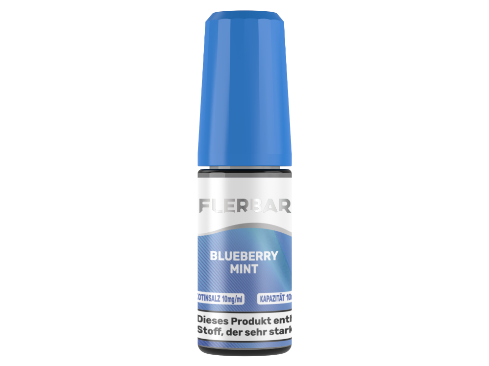 Flerbar Liquid - Blueberry Mint - Nikotinsalz Liquid 10 mg/ml