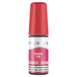 Flerbar Liquid - Peach Ice - Nikotinsalz Liquid 20 mg/ml 10er Packung