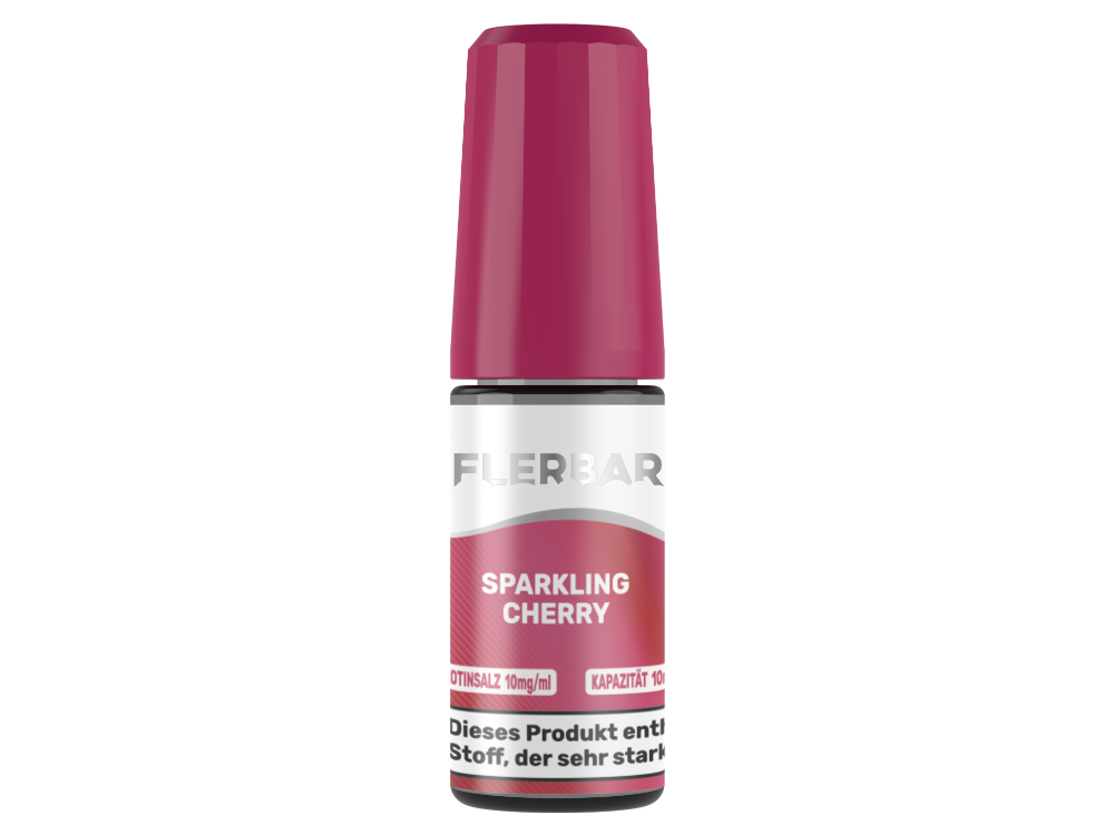 Flerbar Liquid - Sparkling Cherry - Nikotinsalz Liquid 10 mg/ml 10er Packung