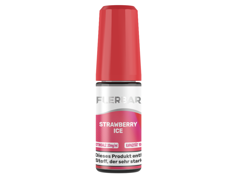Flerbar Liquid - Strawberry Ice - Nikotinsalz Liquid 20 mg/ml