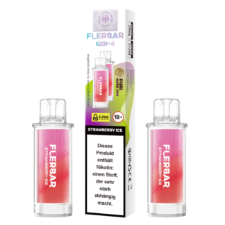 Flerbar - POD Strawberry Ice 20 mg/ml (2 Stück pro Packung) 10er Packung