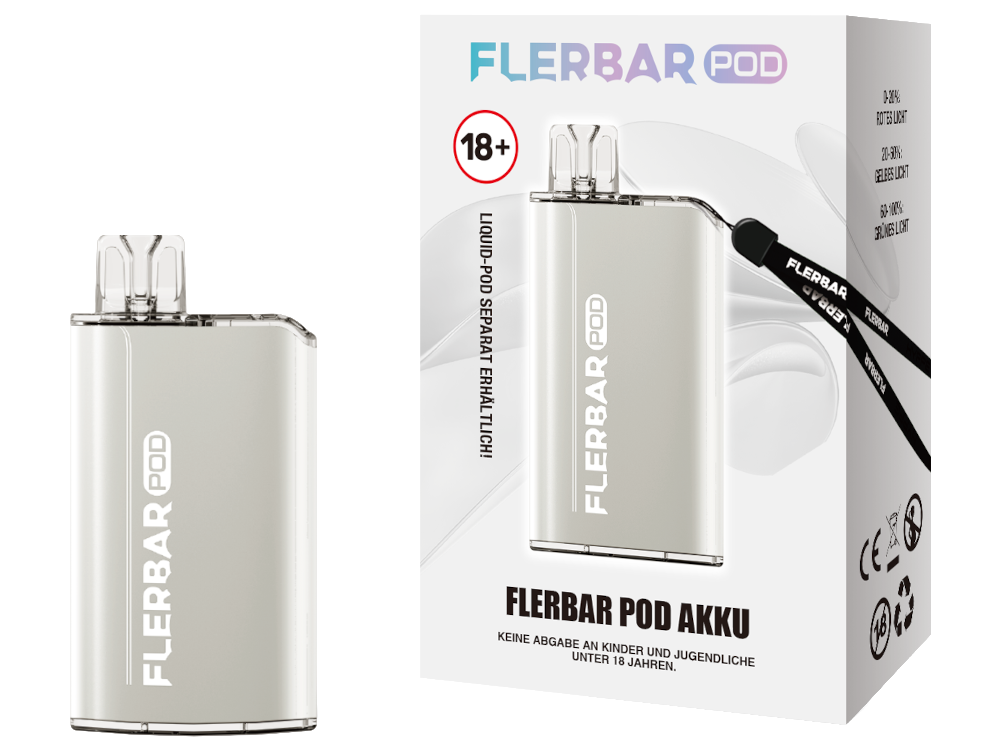 Flerbar - POD Akku 500 mAh grau