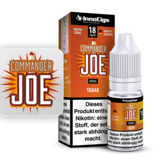 InnoCigs - Commander Joe Tabak Aroma 9 mg/ml 10er Packung