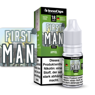 InnoCigs - First Man Apfel Aroma 18 mg/ml 10er Packung