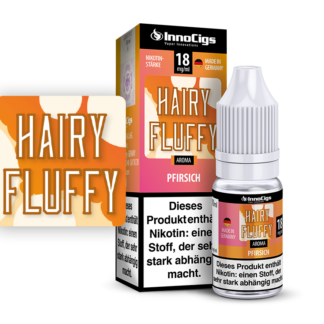 InnoCigs - Hairy Fluffy Pfirsich Aroma 6 mg/ml 10er Packung