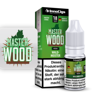 InnoCigs - Master Wood Waldmeister Aroma 6 mg/ml 10er Packung