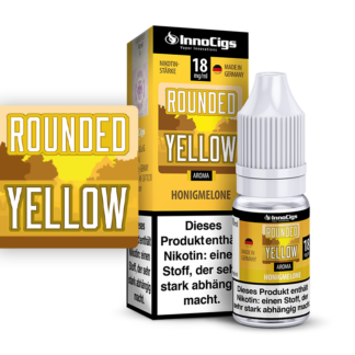 InnoCigs - Rounded Yellow Honigmelonen Aroma 3 mg/ml