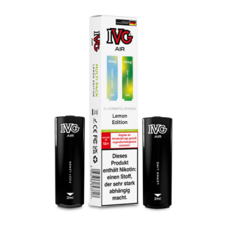 IVG - AIR Pod Lemon Edition 20 mg/ml (2 Stück pro Packung)