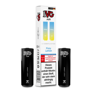 IVG - AIR Pod Fizzy Lemon 20 mg/ml (2 Stück pro Packung)