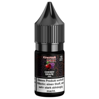 Kirschlolli - Maxx - Cherry Grape - Nikotinsalz Liquid 10 mg/ml 5er Packung