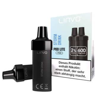 Linvo - Pod Lite Cartridge Storm Drink 20 mg/ml (2 Stück pro Packung) 10er Packung