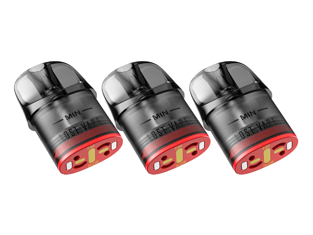 Lost Vape - E Plus Dual Mesh Pod 0,6 Ohm (3 Stück pro Packung) 10er Packung