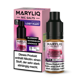MARYLIQ - Blueberry Watermelon Lemonade - Nikotinsalz Liquid 20 mg/ml