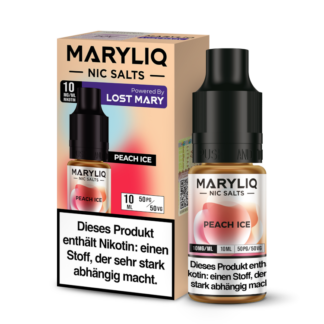 MARYLIQ - Peach Ice - Nikotinsalz Liquid 10 mg/ml