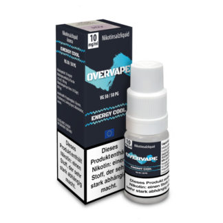 Overvape - Energy Cool - Nikotinsalz Liquid 10 mg/ml 5er Packung