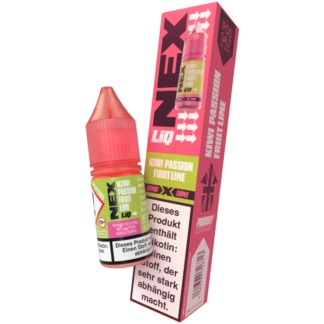 Pod Salt - NexLiq - Kiwi Passionfruit Lime Nikotinsalz Liquid 10 mg/ml 10er Packung